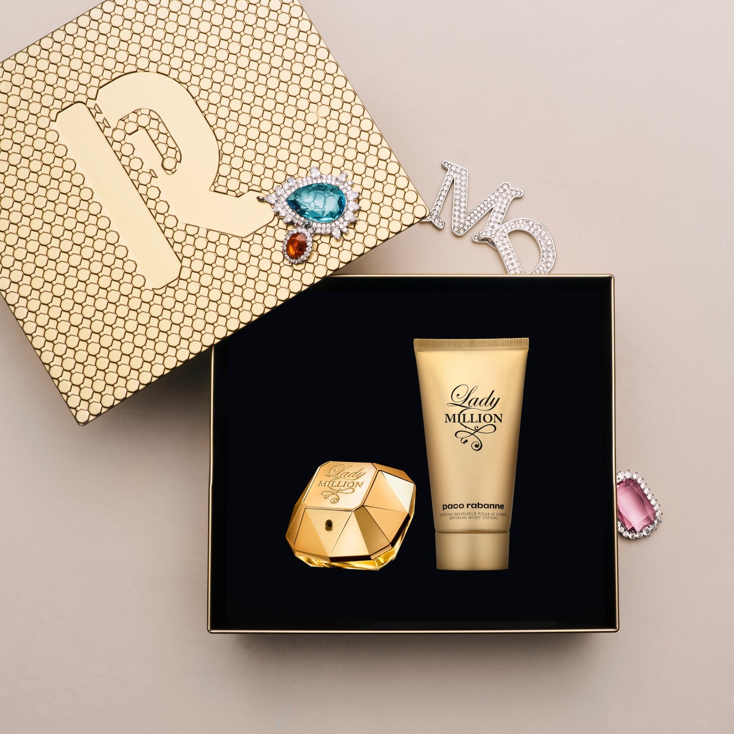 Rabanne Lady Million Eau de Parfum smaržu komplekts 50 ml - 1 gab