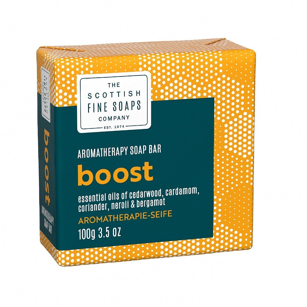 Škótske finé mydlá Aromatherapy Boost - mydlo na ruky - 100 g