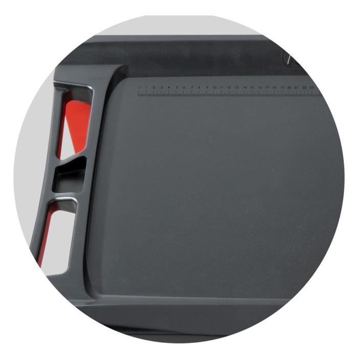 Tool trolley - Empty - 7 drawers - KS Tools - 855.0007 - Red - Racing workshop trolley - Empty with foam insert - Graduated ABS tray