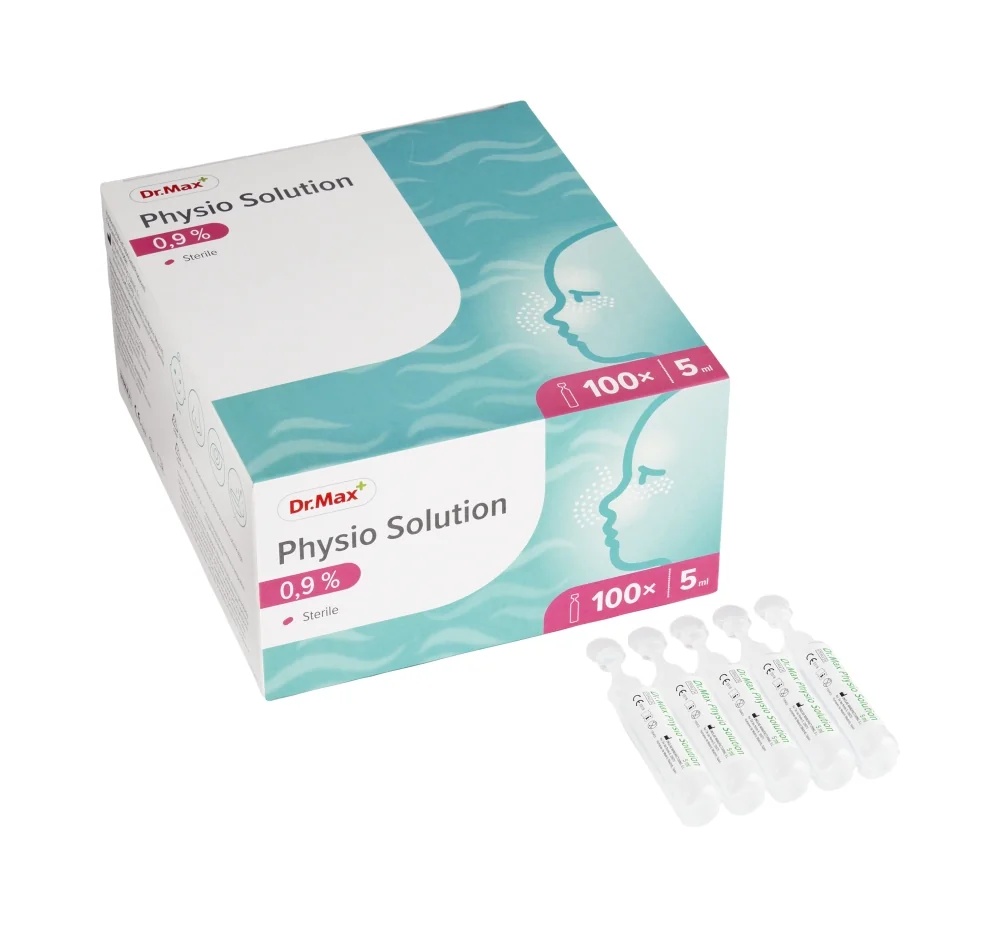 DR. MAX Dr. Max Physio raztopina 100 x 5 ml za vlaženje sluznic