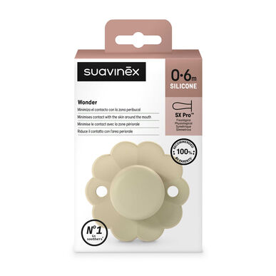 Suavinex Chucha Wonder SX Pro 0-6M Whitecap Gris 1 un 1 un
