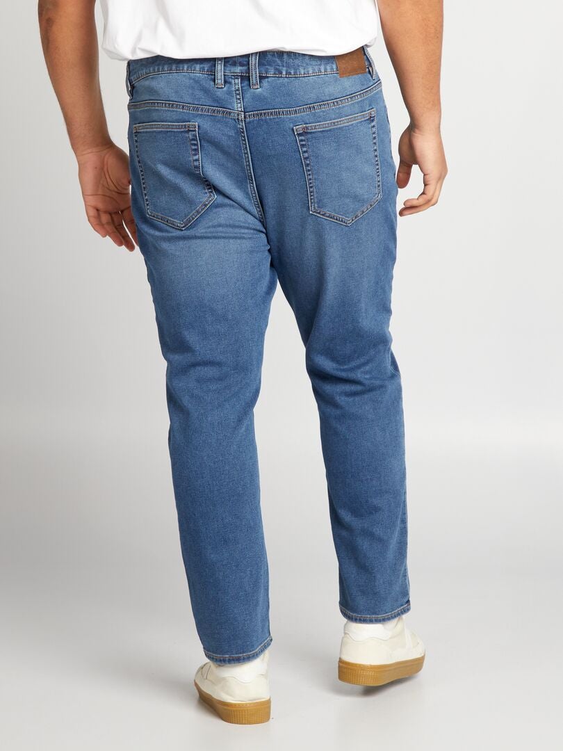Calça jeans slim de 5 bolsos - L30 - AZUL