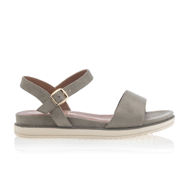 Grønne sandaler / sko med åpen tå til dame