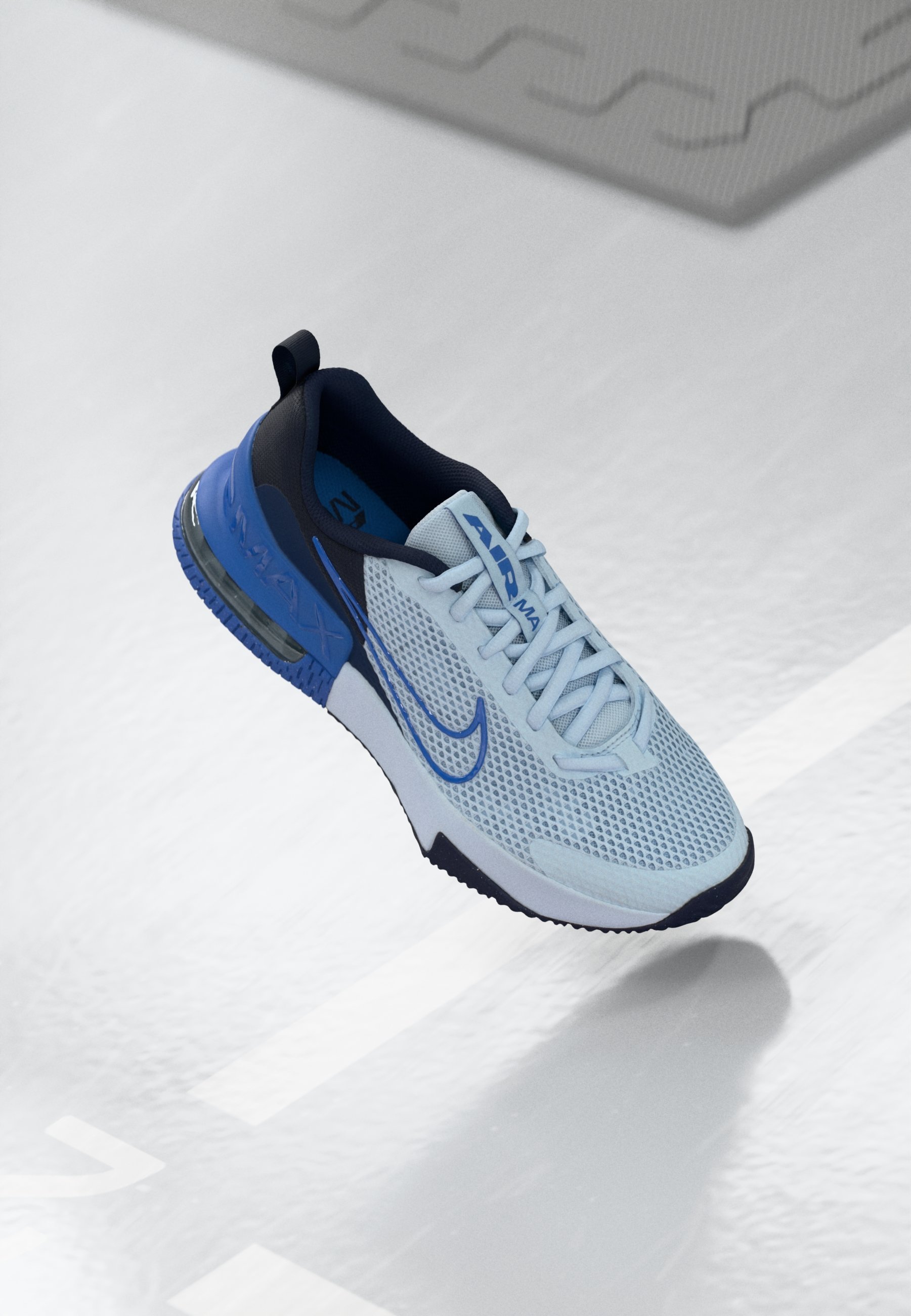 Nike Performance AIR MAX ALPHA 6 - Treningssko - blue tint/comet blue/midnight navy/obsidian