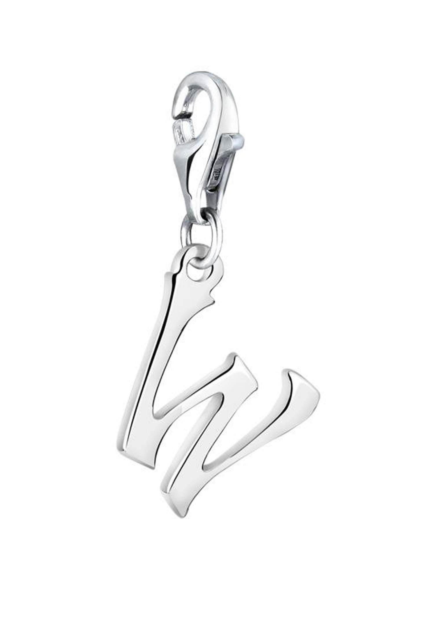 Nenalina Pendentif Charm Lettre en argent sterling 925 pour tous les s porte-charme et perle actuels