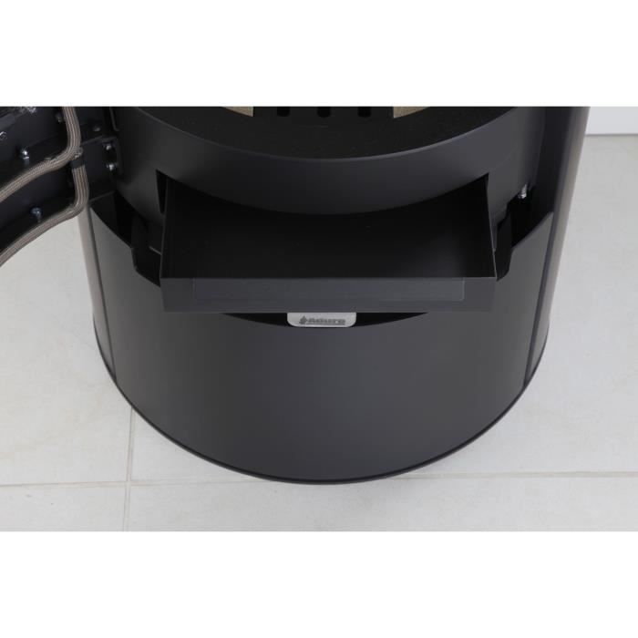 Poêle à bois - ADURO 9.1 - 50292 - 6 KW - Noir