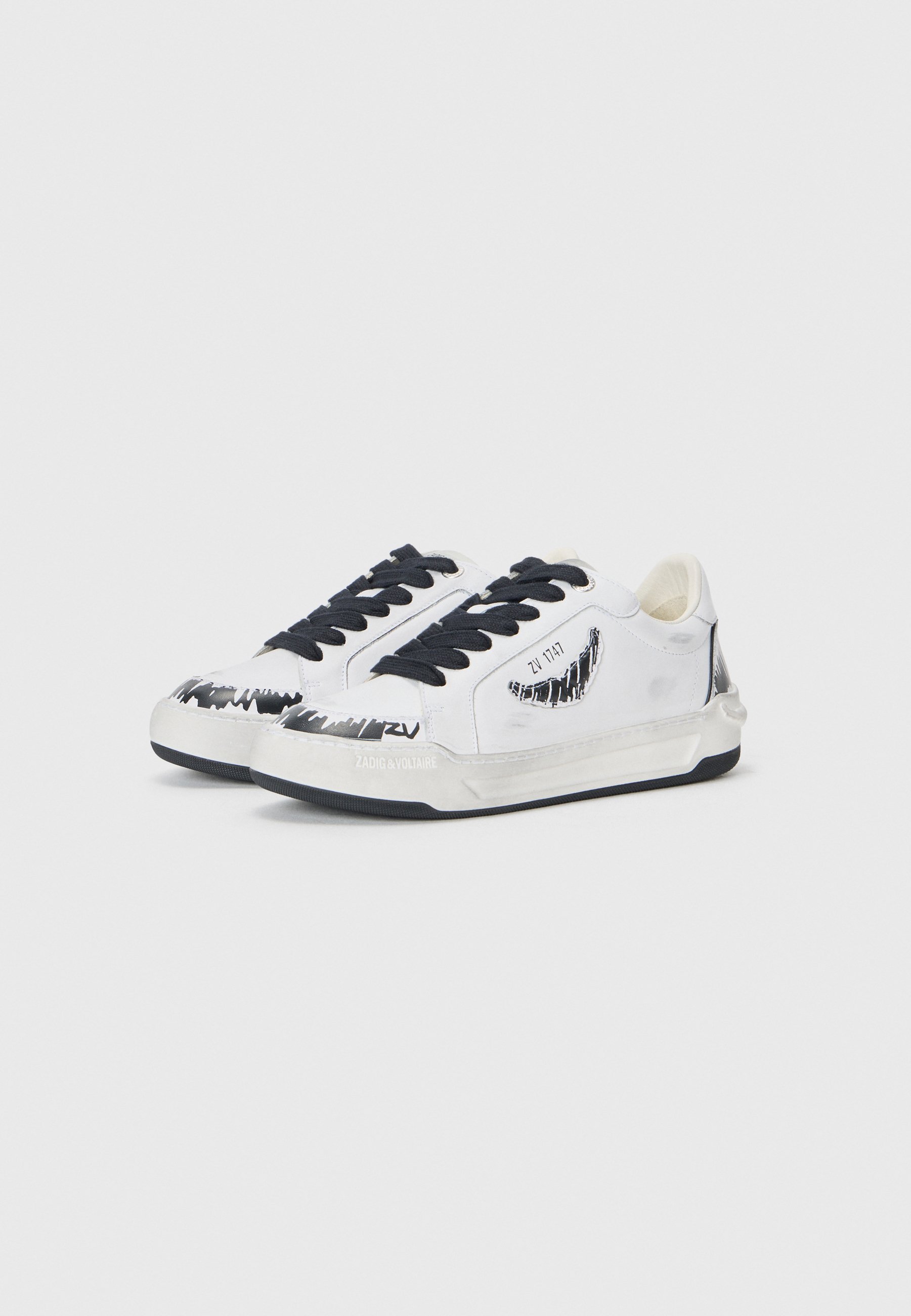 Baskets Zadig & Voltaire FLY WINGS SMOOTH - blanches