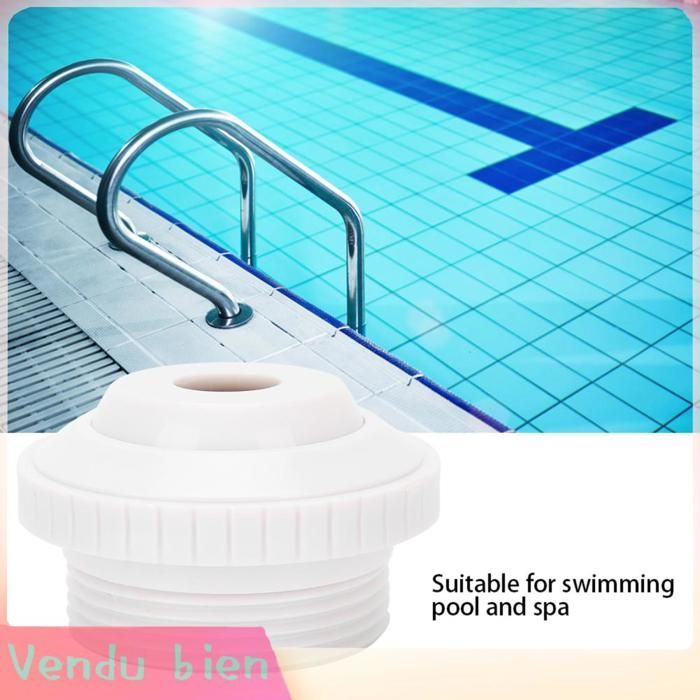 Ugello per SPA Garosa, ugello per piscina G1-1/2 DN40, accessorio di ricambio per uscita dell'acqua in plastica PVC per giochi di sicurezza