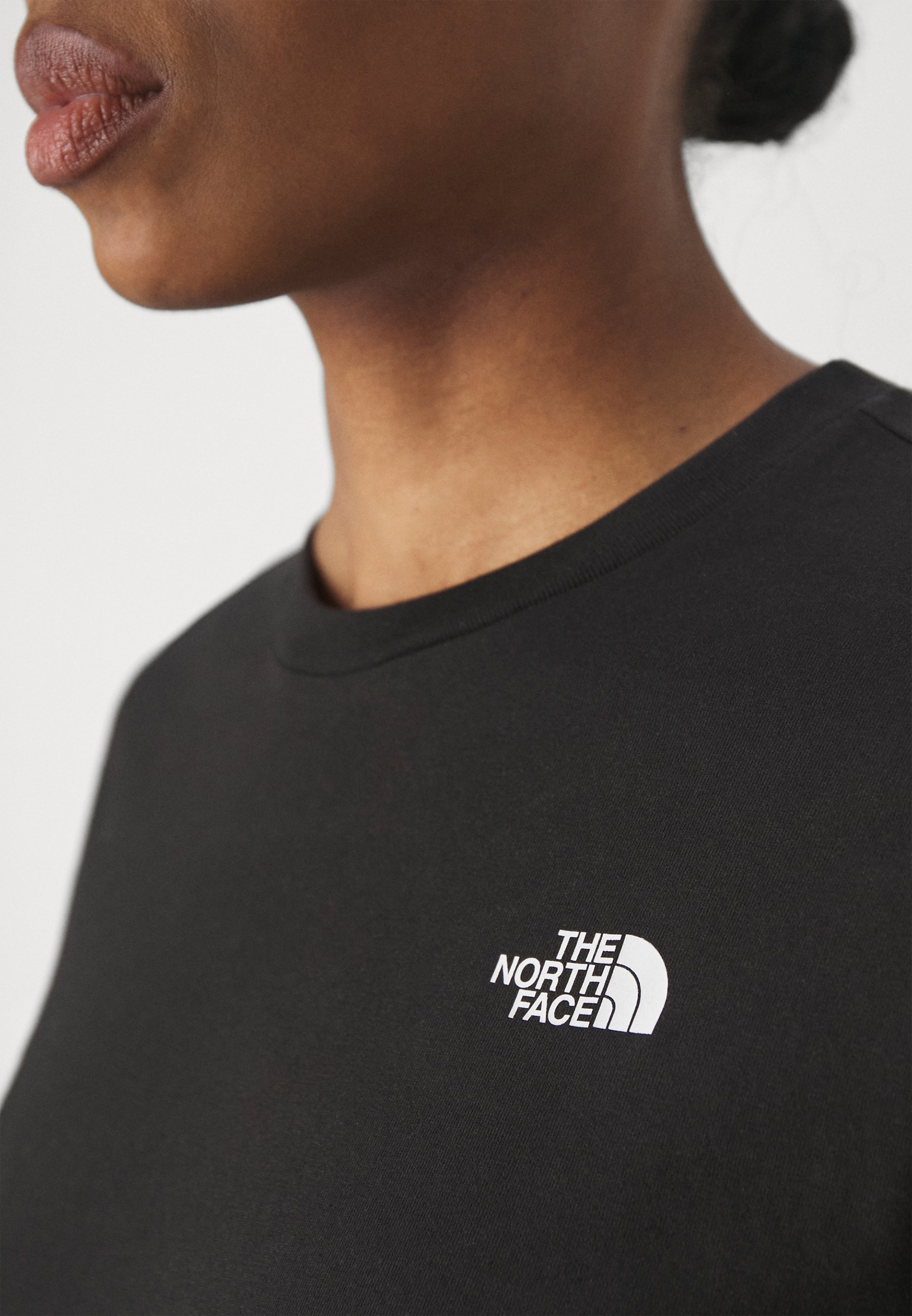 T-shirt The North Face SIMPLE DOME - Manches longues - Noir