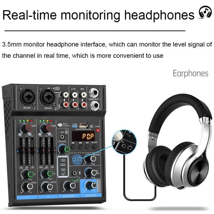 USB Bluetooth Sound Card - XVX - 4-Channel Recording - M4 - Live Streaming - Bluetooth Connection