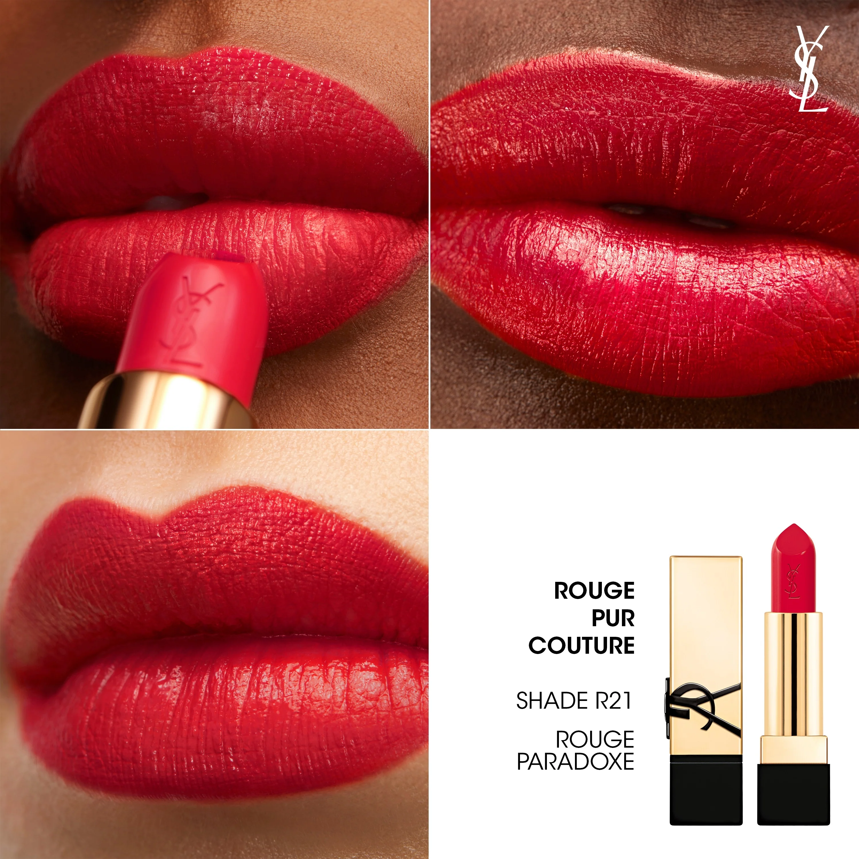 Labbra Rouge Pur Couture - Rossetto Satinato - Rossetto
