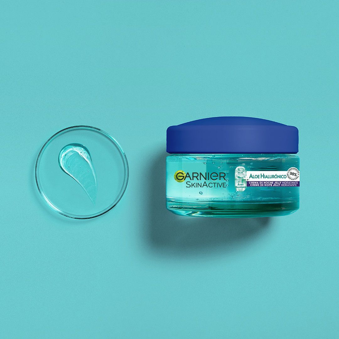SkinActive noćna krema s hijaluronskom kiselinom, aloe verom i arganovim uljem Hidratantne kreme za lice