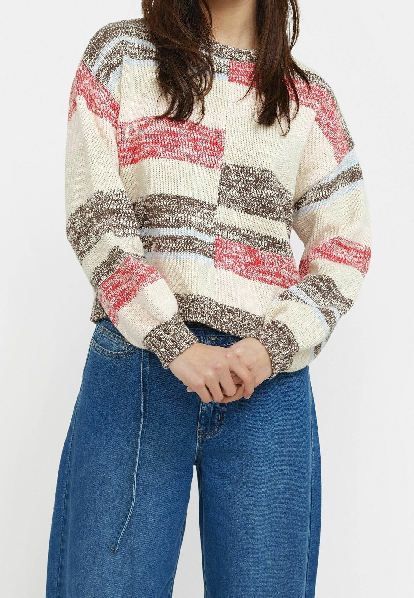 Soft Rebels Pullover - rot