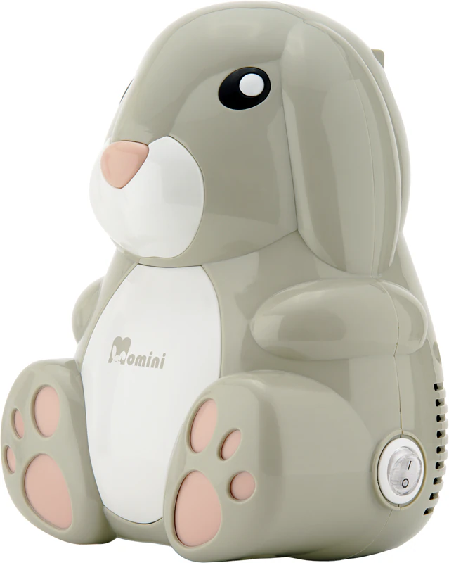 Nebulizador compressor Momini NebuBunny, dispositivo médico, inalador compressor