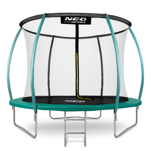 Trampolina ogrodowa z siatką wewnętrzną Neo-Sport 252cm 8ft