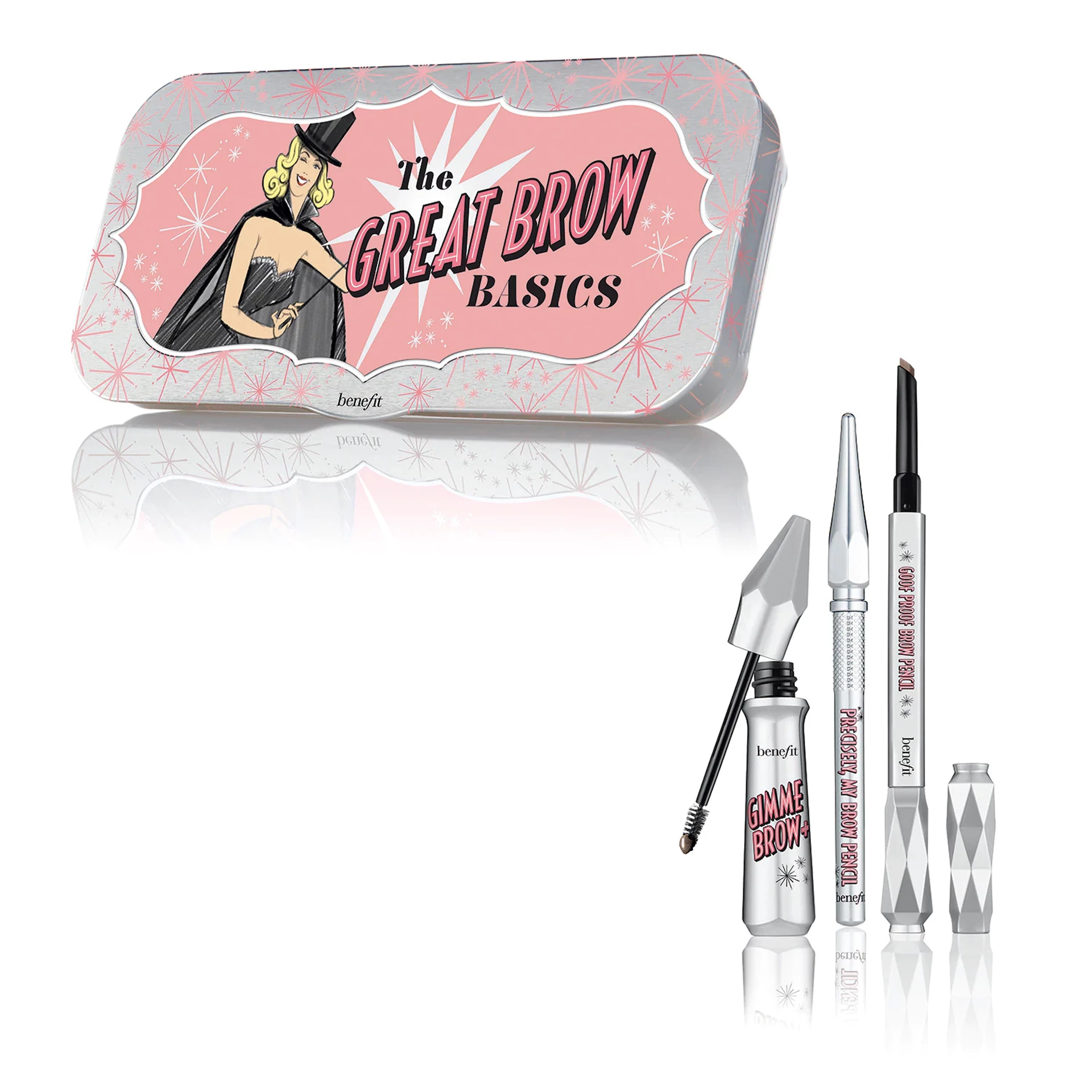 Osnovni set za obrve Great Brow Basic Kit 3 Toplo svijetlo plava - Benefit