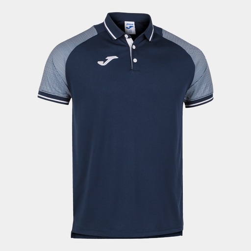 Polo tričko s krátkym rukávom Joma Essential II, námornícka biela