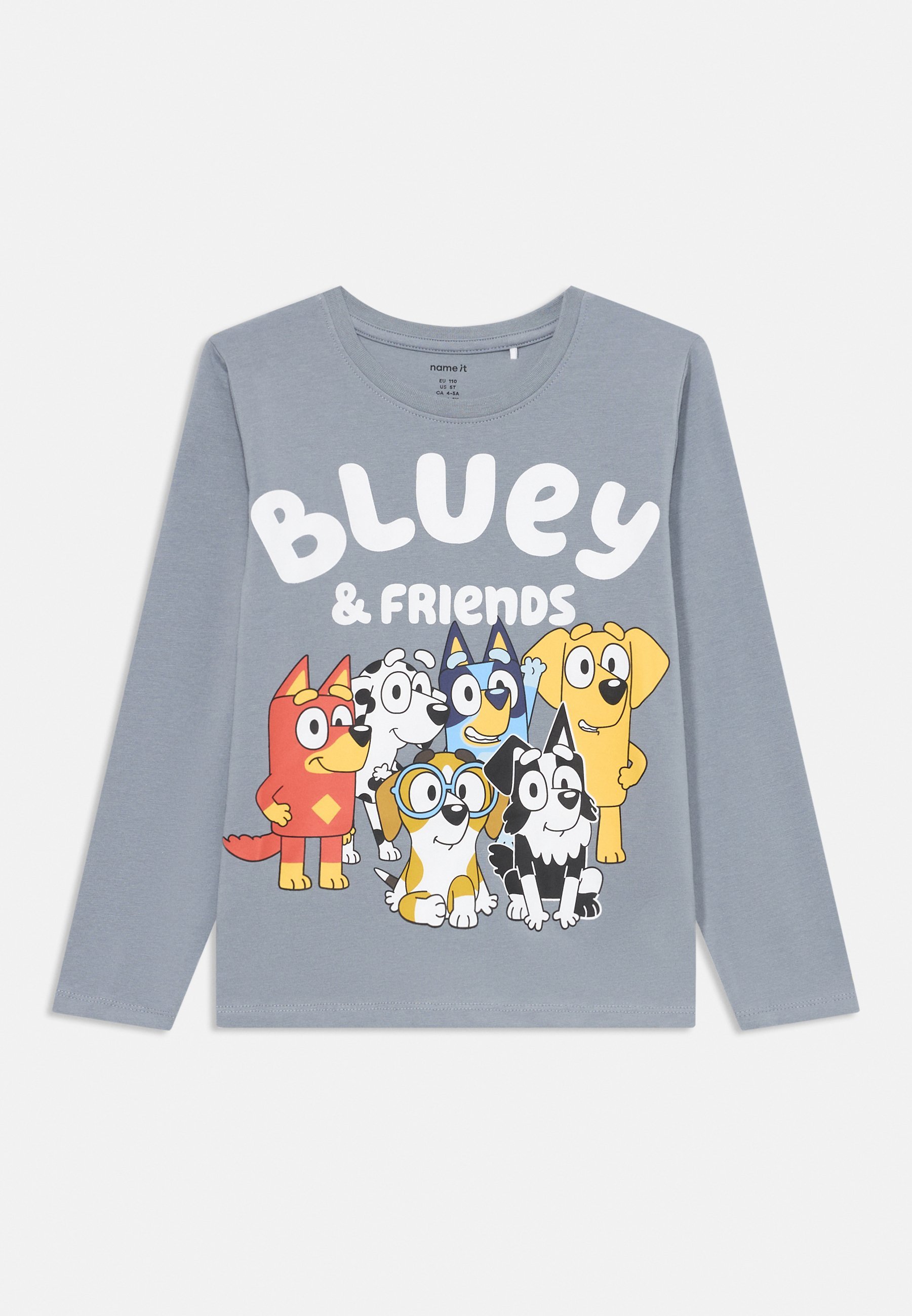 NMMALEX BLUEY REG - Top s dlouhým rukávem - tradewinds
