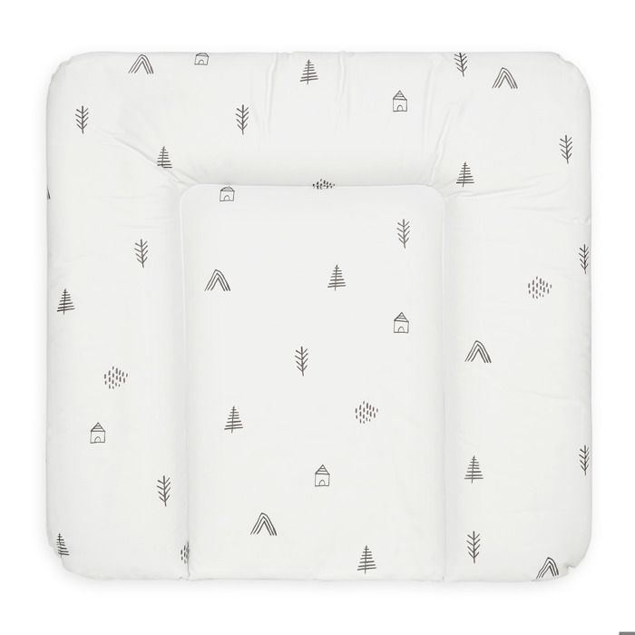 Cambiador grueso y lavable Bonky, alfombra suave para bebé - Mono 2A, 75x72 cm - Certificado Oeko-Tex, impermeable