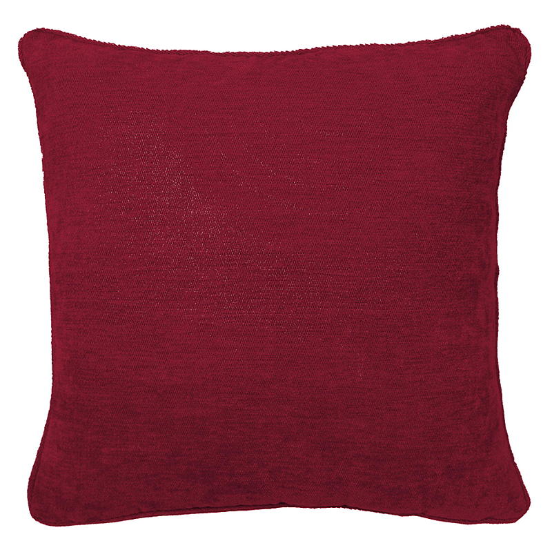 Kuddfodral 45x45 cm röd struktur Wild