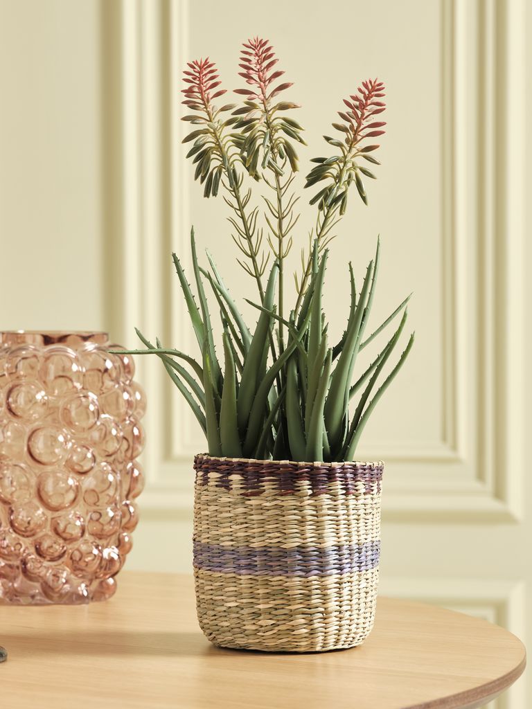 RASMUS Umjetna biljka RASMUS V45cm s cvijećem