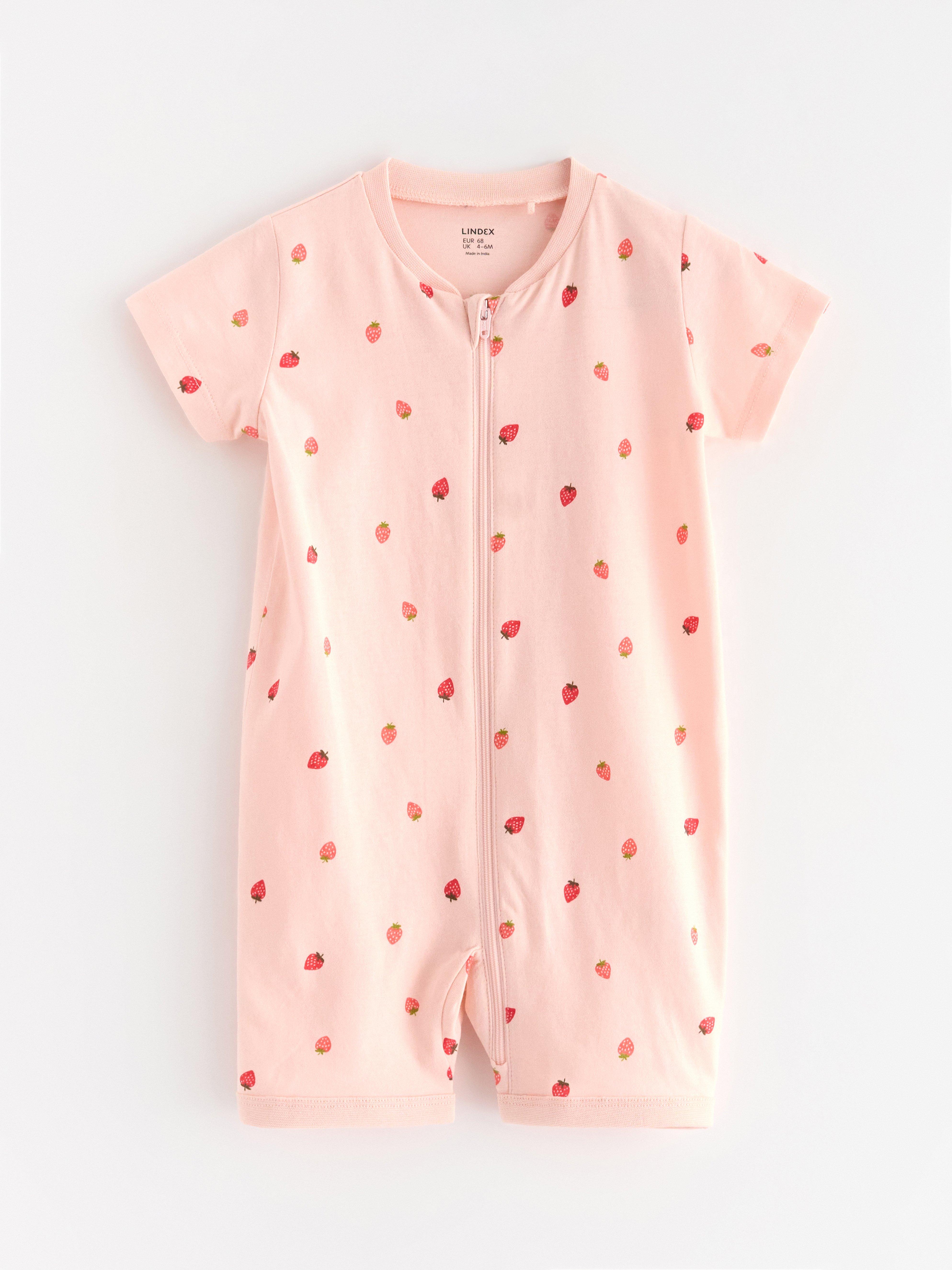 Salopă de pijama roz deschis