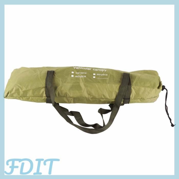 GOTOTOP Car Trunk Tent Awning Sun Shelter SUV Tent Auto Awning Portable Campervan Sports Equipment Military Green