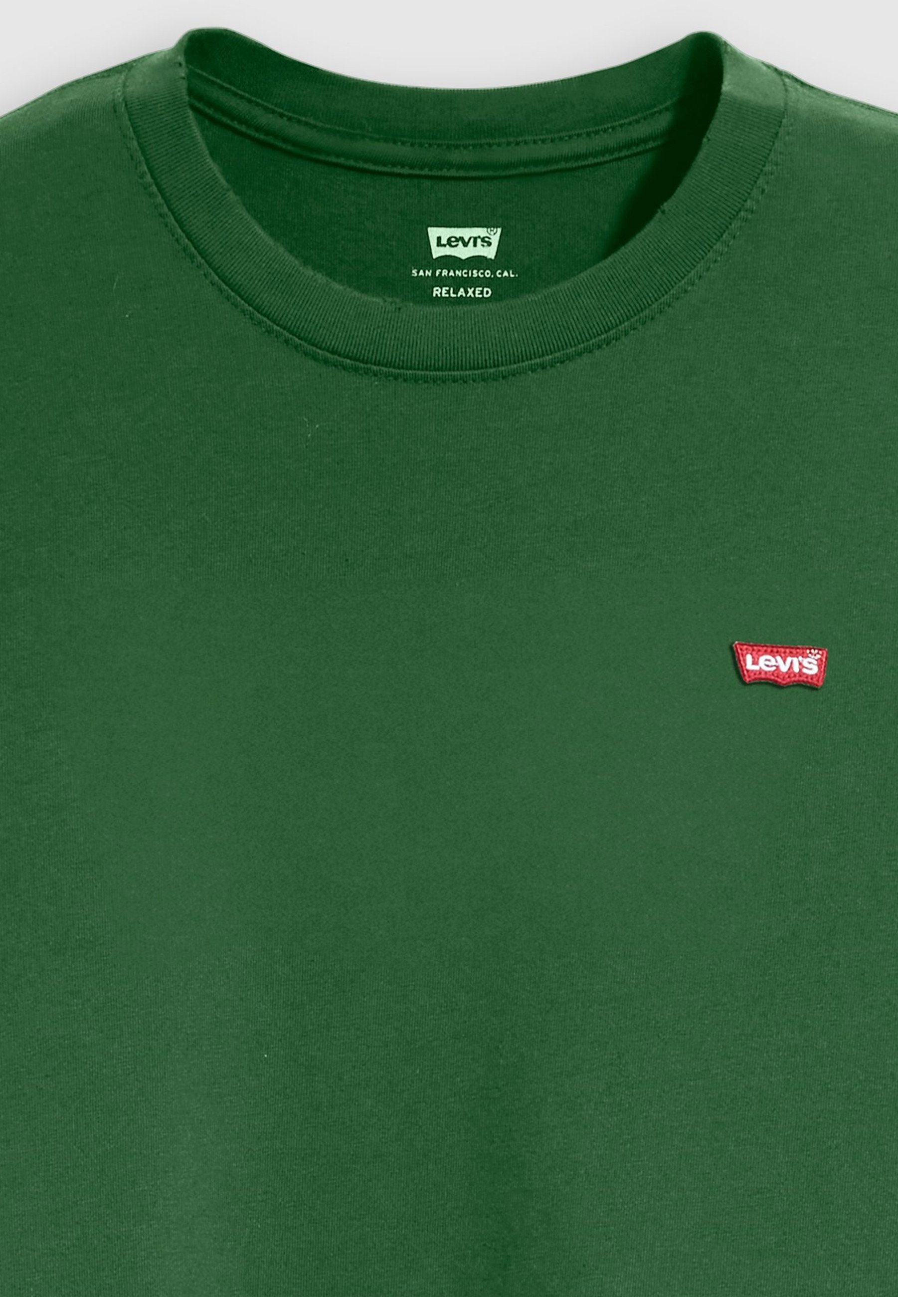 Levi's® Plus BIG ORIGINAL T-shirt - Basic T-shirt - donkergroen