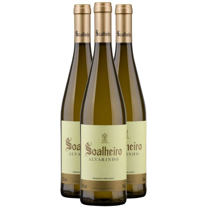 Soalheiro Vinho Verde Alvarinho 2024 - Vin Blanc du Portugal (3x75cl)