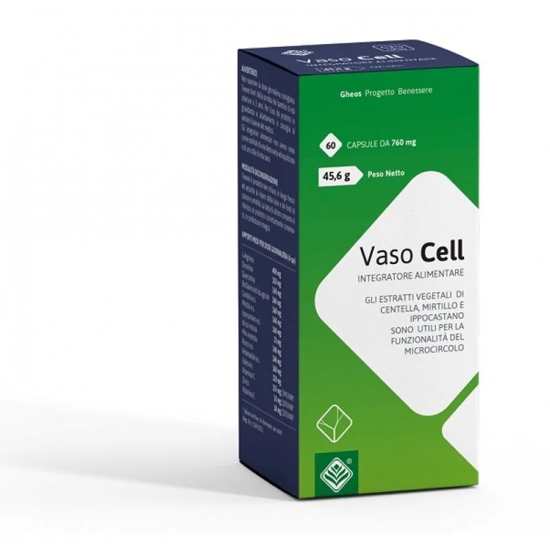 Cápsulas GHEOS Vaso Cell 60 para microcirculação