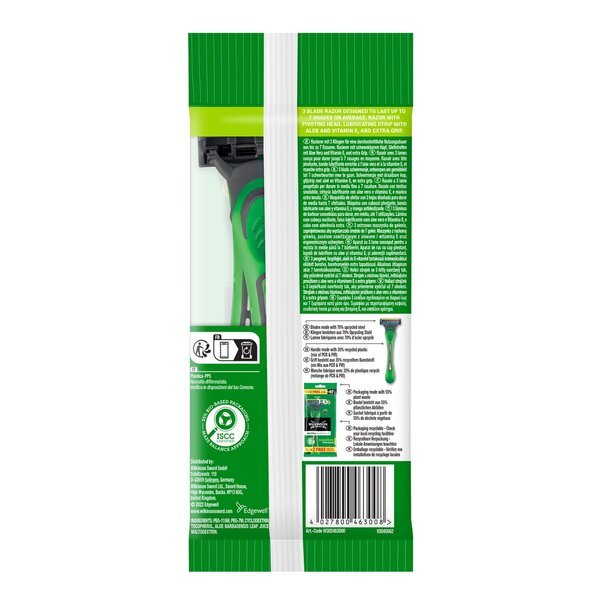 Wilkinson Sword Extra Essential 3 britvice za občutljivo kožo za enkratno uporabo<br>6 kosov
