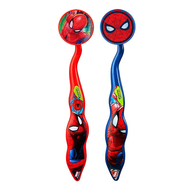 Tannbørste 2-pakning Spiderman Firefly