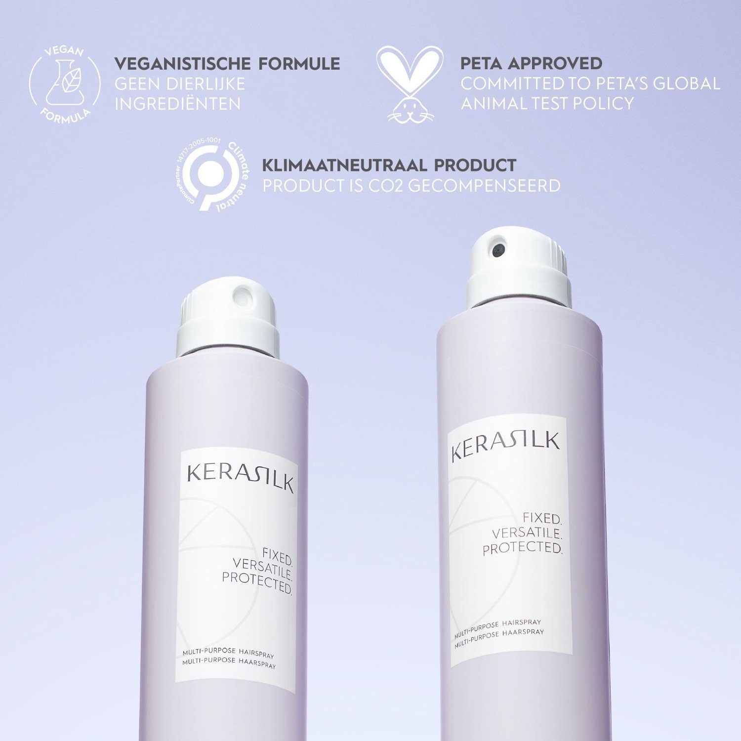 KERASILK universalus plaukų lakas - 75 ml