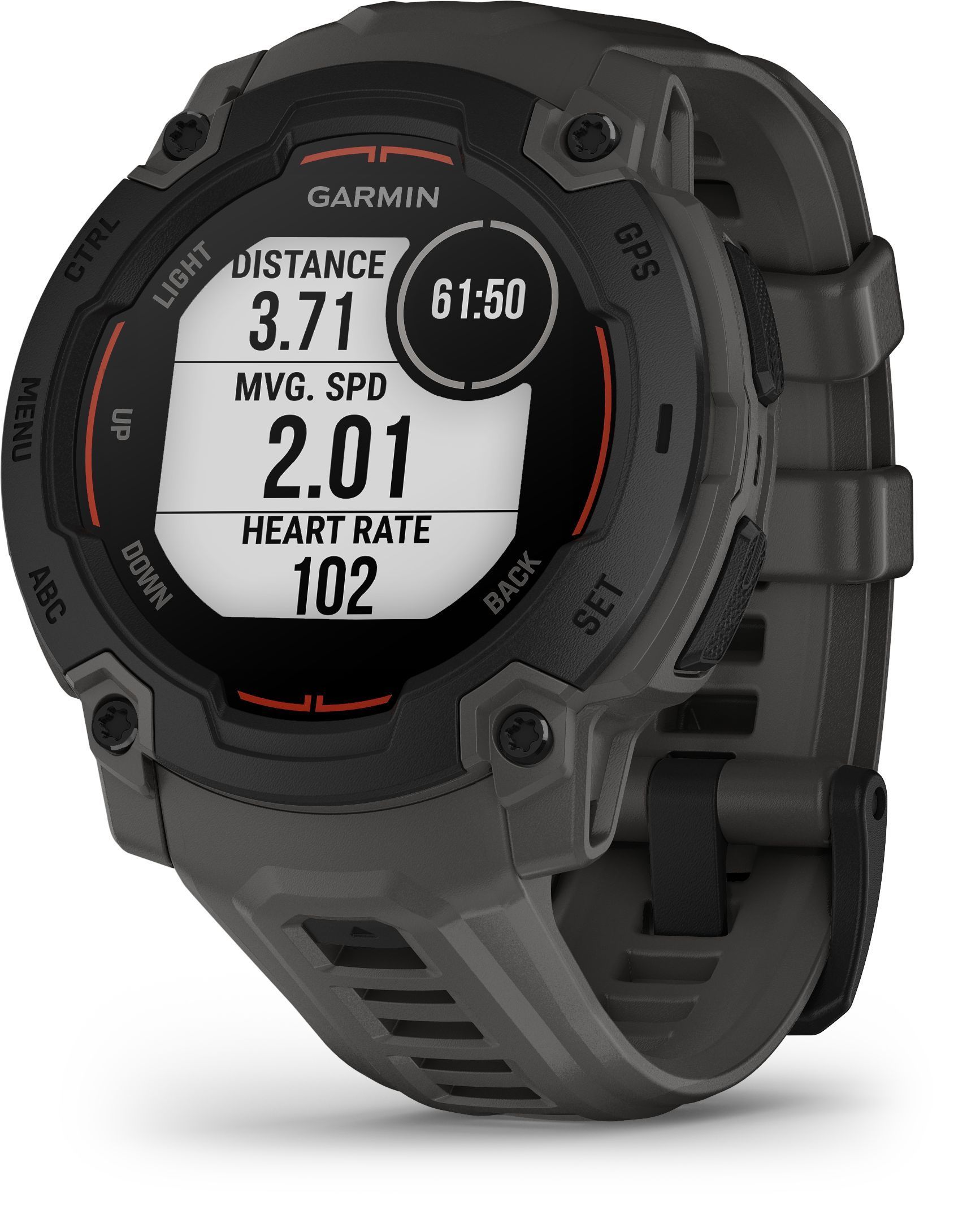 Garmin Instinct E 45mm Sport Smartwatch - Black/Charcoal Grey