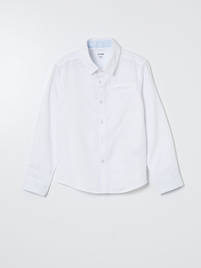 Camisa de algodón - AZUL