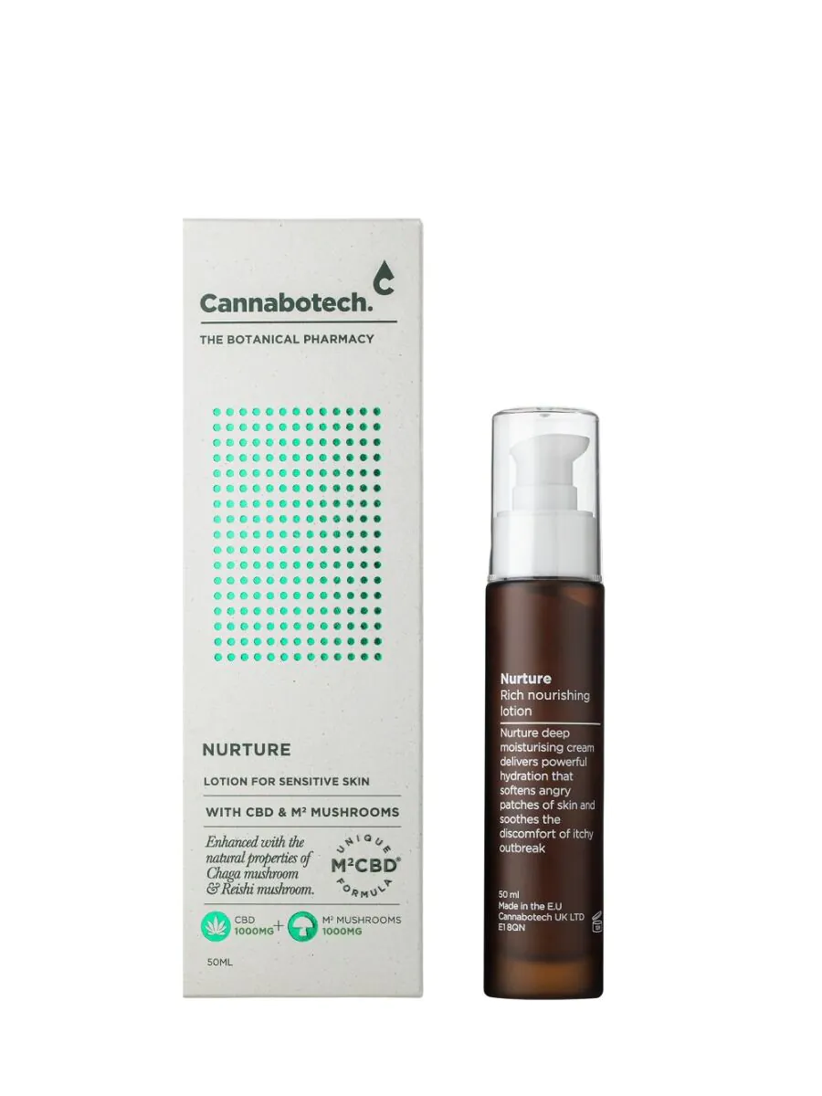 Cannabotech Nurture Dual System Nawilżający zestaw do skóry wrażliwej