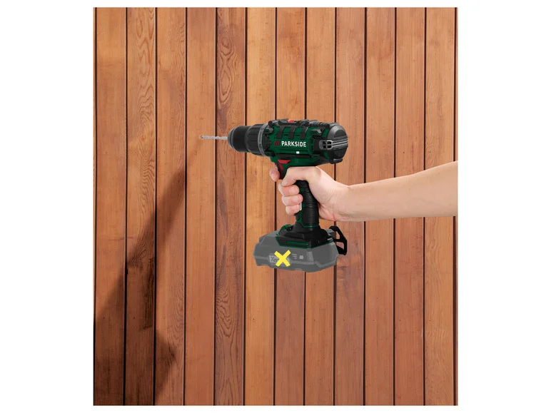 Furadeira/Parafusadeira sem fio PARKSIDE® PABS 20-Li G8, 20 V