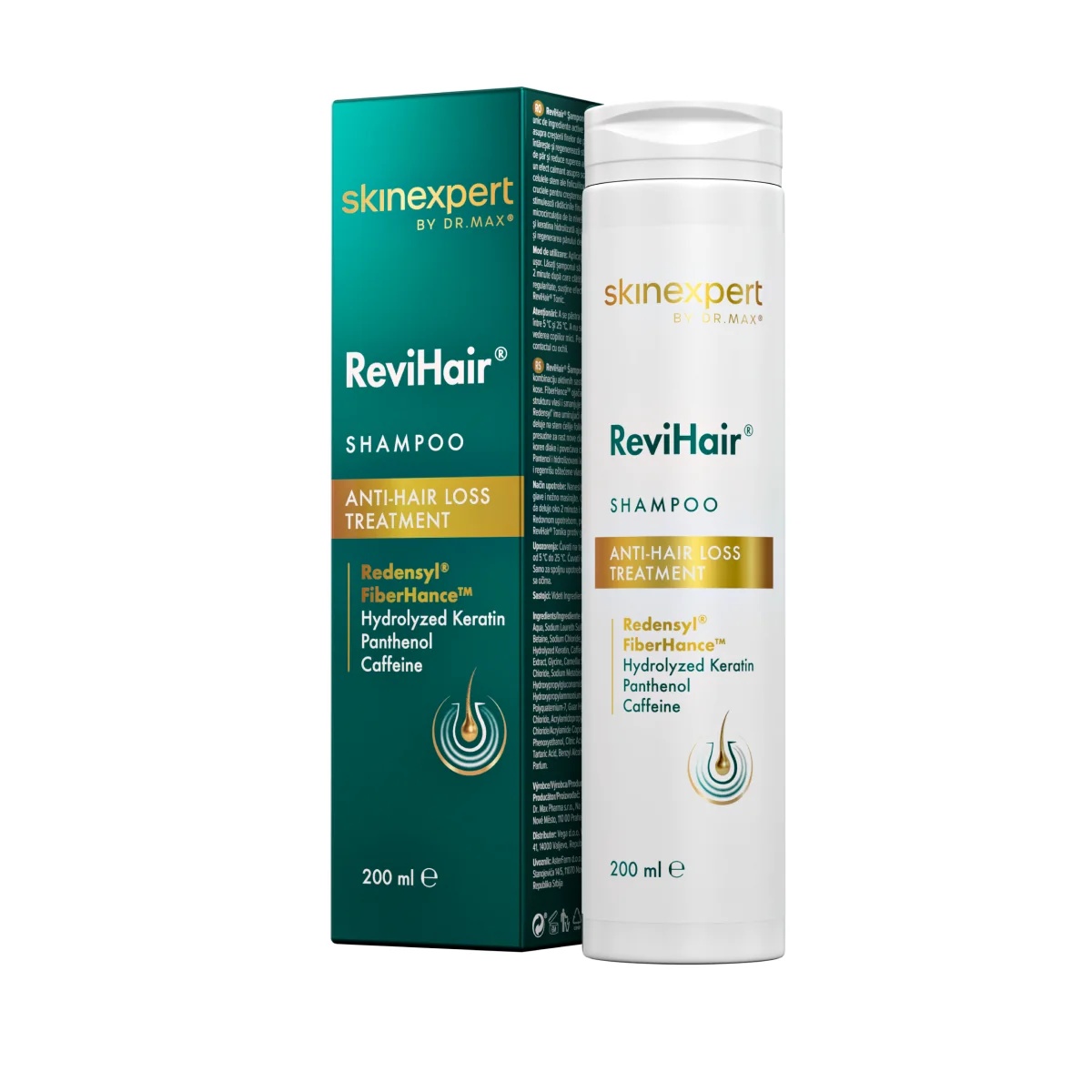 Skinexpert by Dr. Max SkinExpert ReviHair Shampoo 200 ml Shampoo tegen haaruitval
