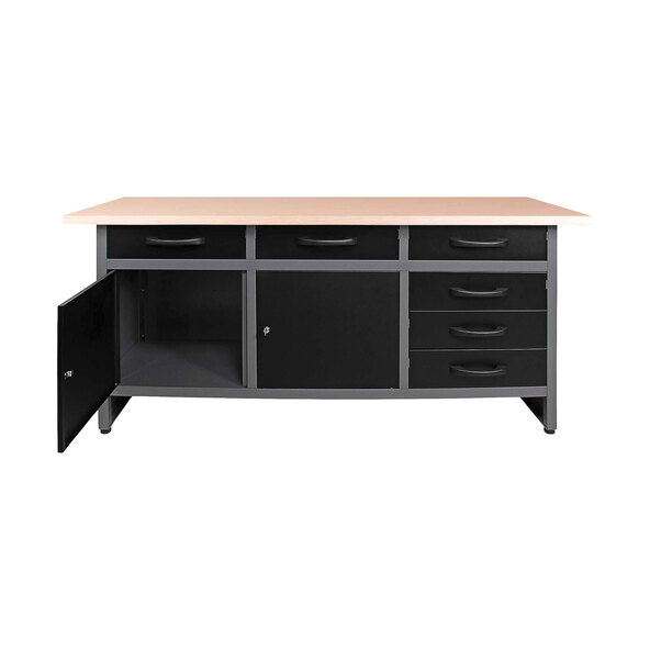 Banc de lucru Karsten, 2 uși, 160x85cm