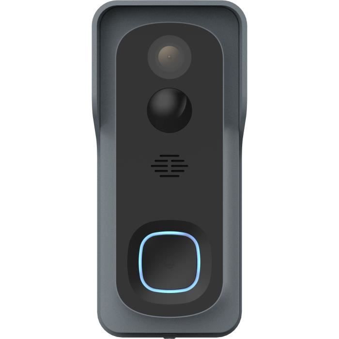 Kit de timbre inteligente LINK2HOME - Wi-Fi - Audio bidireccional - Timbre inalámbrico - Tarjeta SD de 8 GB