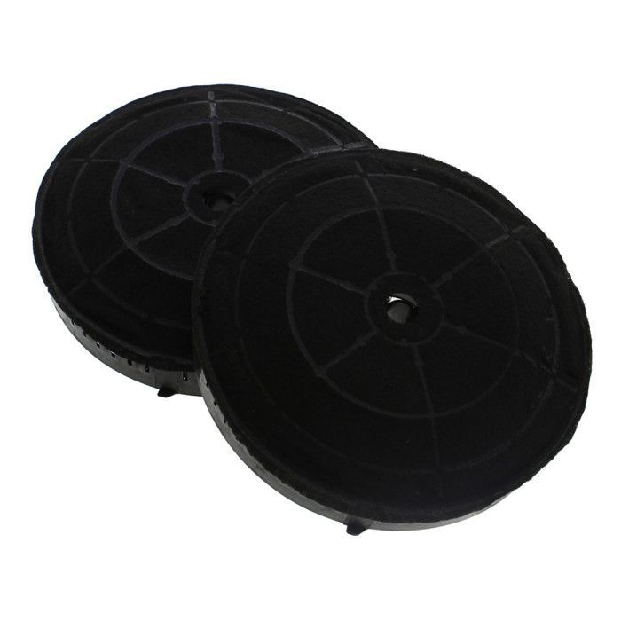 Carbon filter ø 172 × 27mm type 57 (pack of 2) CFC0038668-CFC0140343 00701107 for cooker hood, ESSENTIELB EHDD 614B decorative cooker hood, [...]