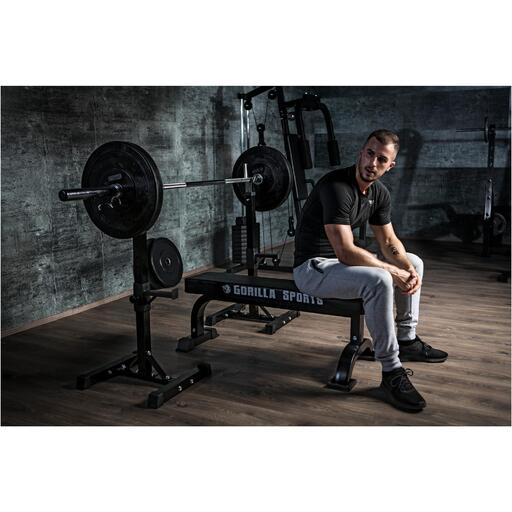 Banco Plano De Alta Resistencia Gorilla Sports