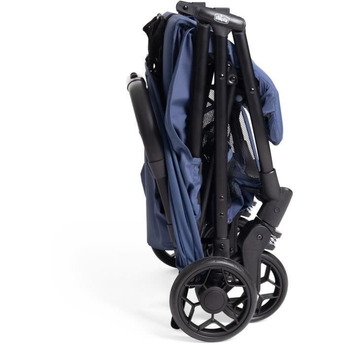 CHICCO - Cochecito urbano - Urbino - 4 ruedas - Azul marino
