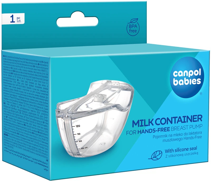 Canpol babies krūts pumpji bez rokas piena trauks