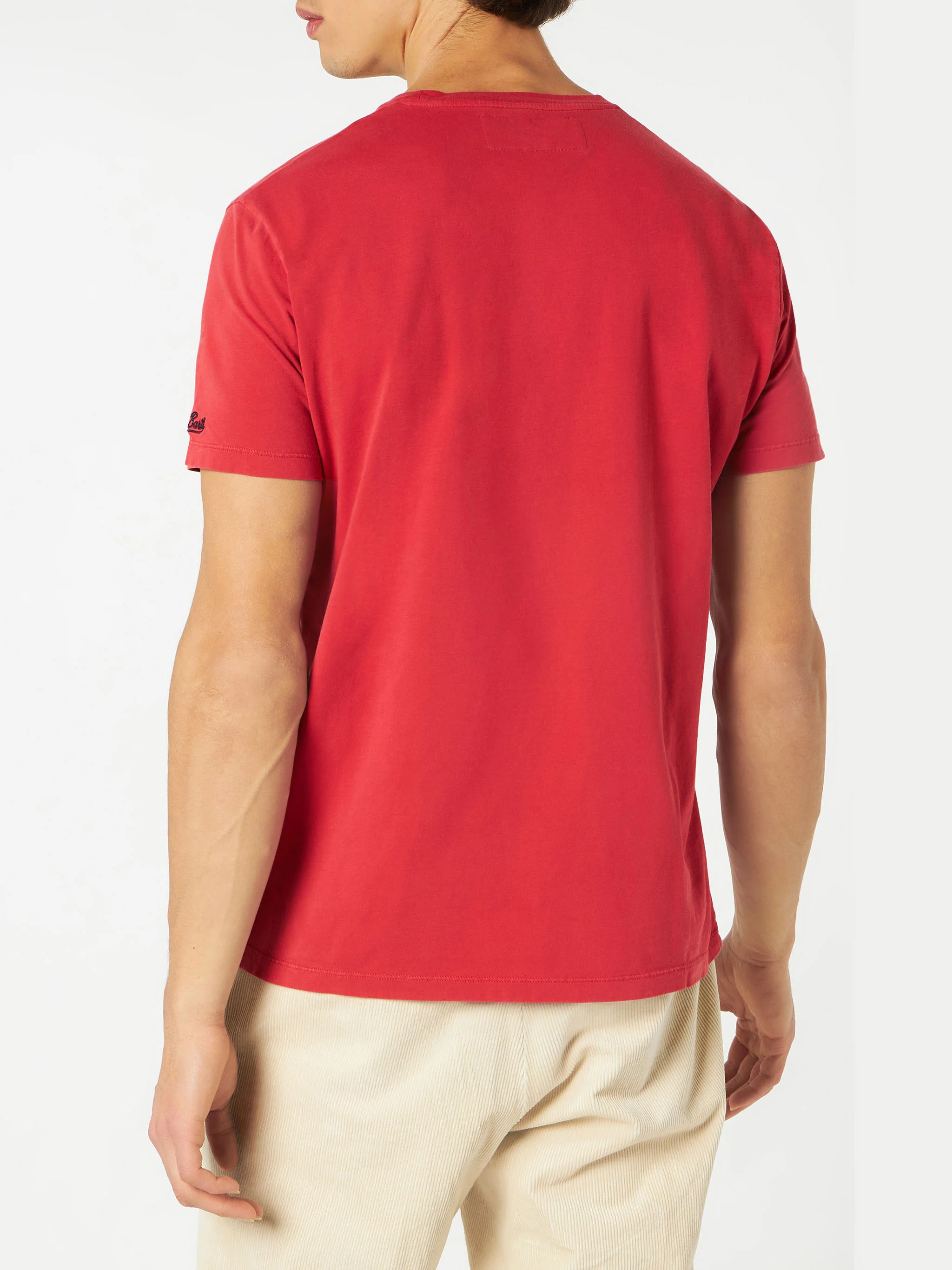 Bonne Année et Rosé rood t-shirt