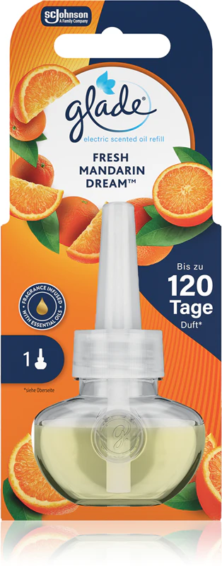 Refil para Difusor Elétrico GLADE Fresh Mandarin Dream