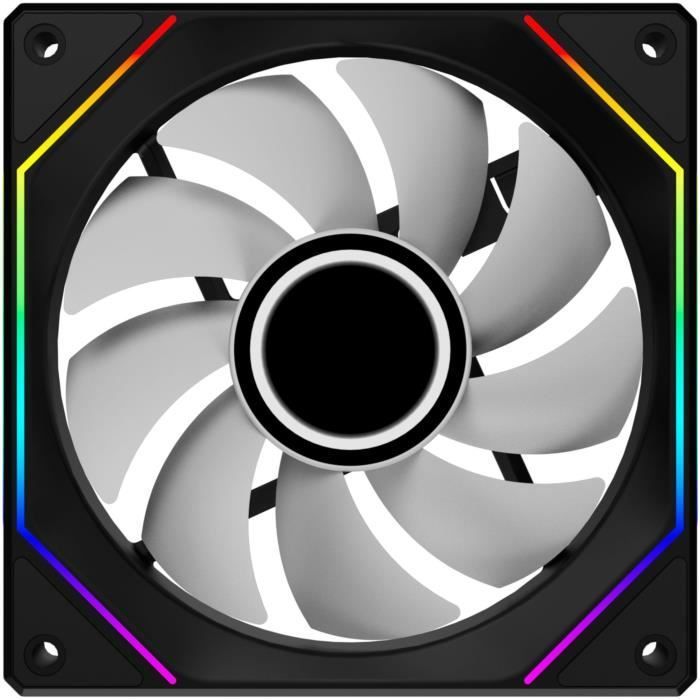 Pack de 3 Ventilateurs - XIGMATEK Infinity G20A - 120 mm - Pour boitier PC - Noir