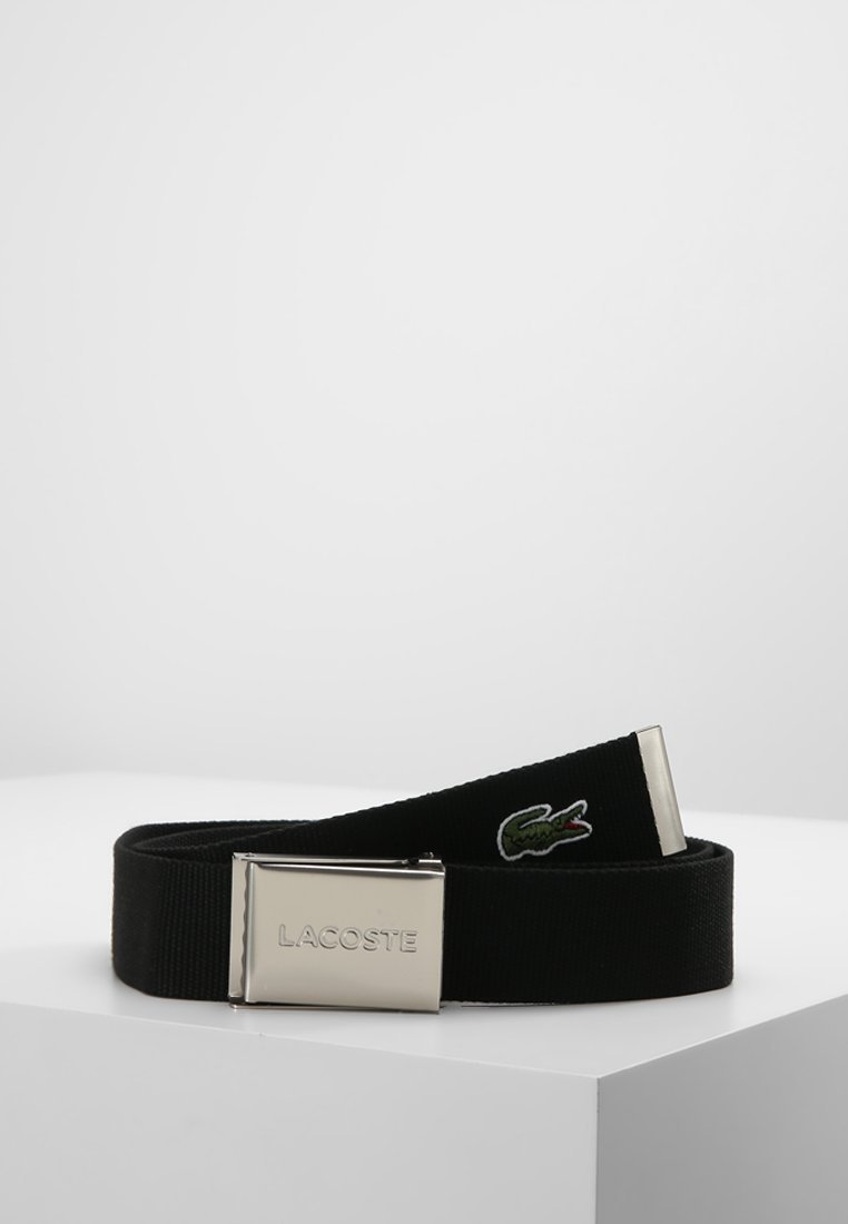 Lacoste BELT CONCEPT - Cintura - nera