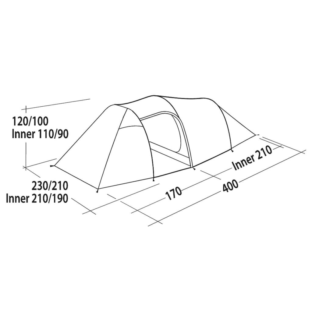 Easy Camp Magnetar 400 4-personerstält