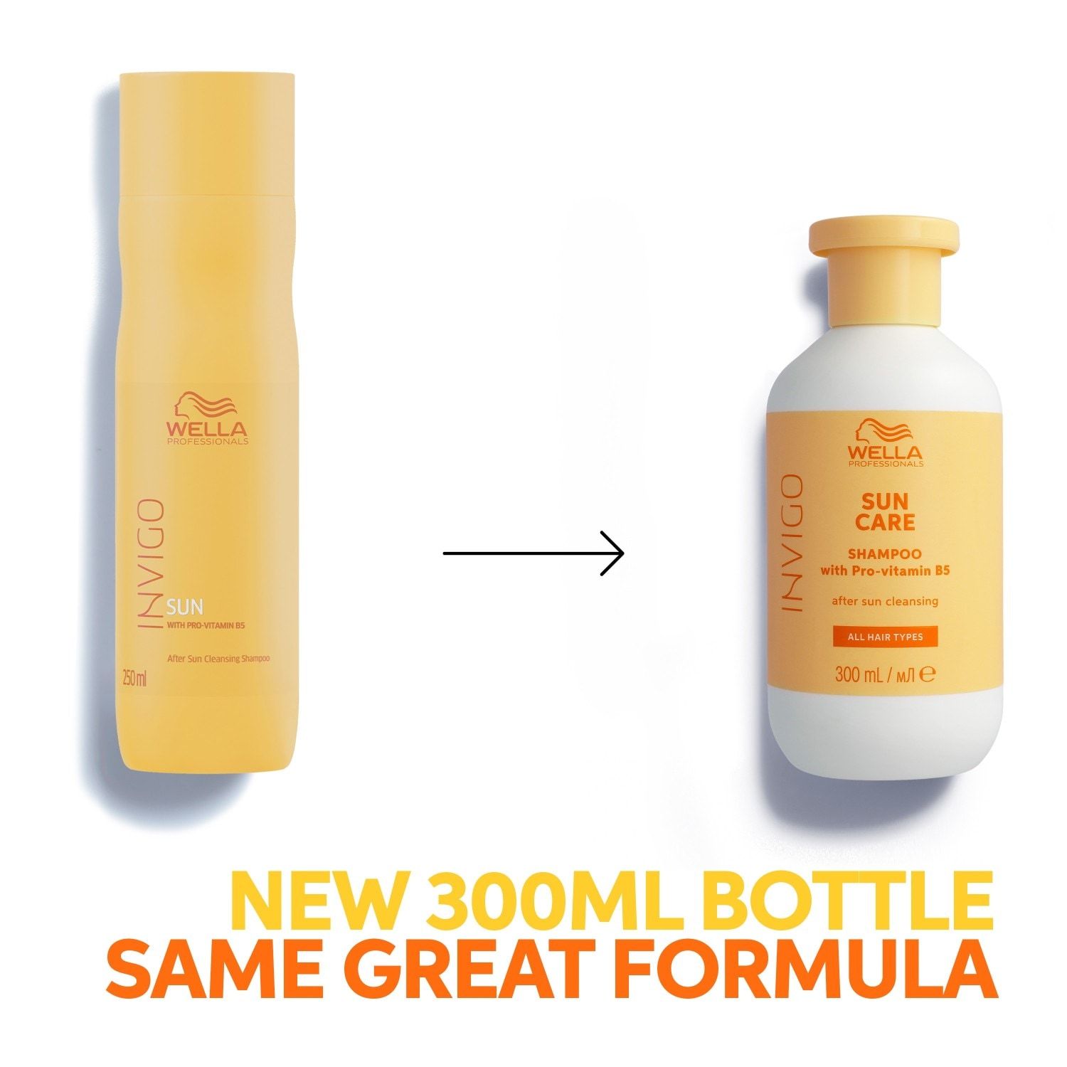 Wella Professionals INVIGO Sun valomasis šampūnas po deginimosi saulėje, 300 ml